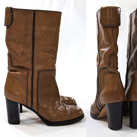 Chloe Half Calf Boot - Picture 5 of 14